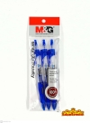 M&G GEL PEN 3 IN 1 PKT 0.5 MM ( BLUE / BLACK / MIX COLOR ) Gel Pen Writing & Correction Stationery & Craft