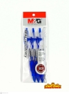 M&G GEL PEN 3 IN 1 PKT 0.5 MM ( BLUE / BLACK / MIX COLOR ) Gel Pen Writing & Correction Stationery & Craft