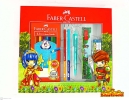 FABER CASTELL GIFT SET CASTLE HEROES COLOURING Stationery Set Stationery & Craft