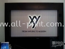 Xy-3d box up lettering+ led backlit  LED Backlit Box Up 3D Lettering Signboard