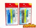 FABER CASTELL VALUE STARTER SET BLUE / BLACK 0.5 MM Stationery Set Stationery & Craft