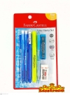 FABER CASTELL VALUE STARTER SET BLUE / BLACK 0.5 MM Stationery Set Stationery & Craft