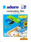 ADORO LAMINATING FILM 100PCS Laminator School & Office Equipment Stationery & Craft