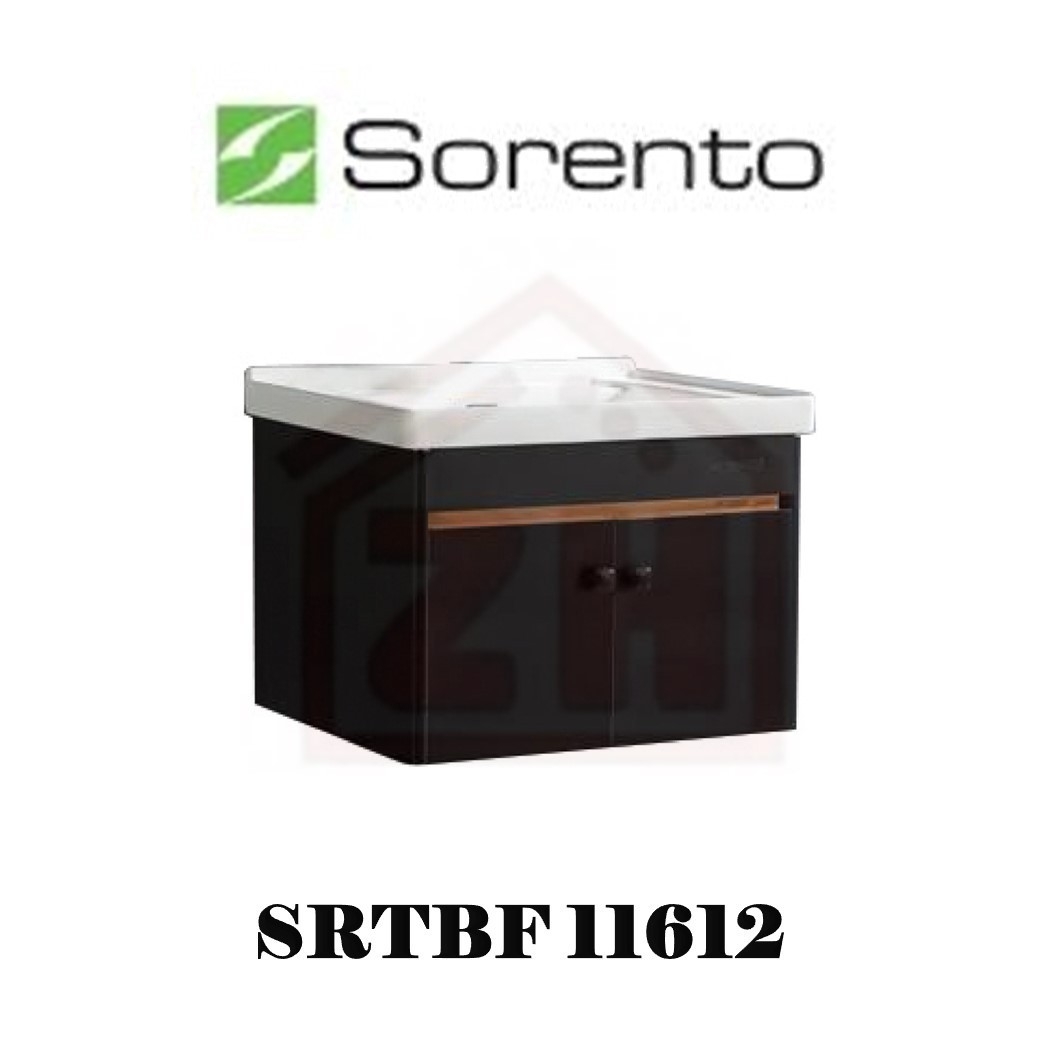SORENTO Stainless Steel Basin Cabinet SRTBF 11612 Ready Made Wash Basin Cabinet Bathroom / Washroom Choose Sample / Pattern Chart