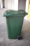 Original Plastic Bin C/W 2 Wheels PLASTIC BIN SAFETY PRODUCT