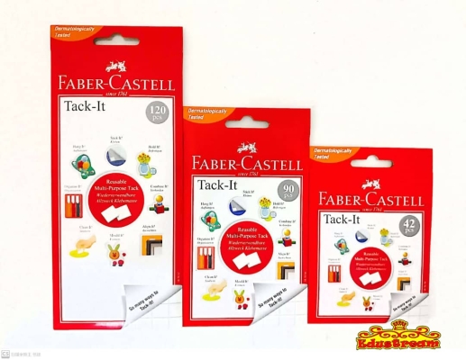 FABER CASTELL TACK-IT  42 / 90 / 120 PCS