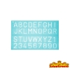 ALPHABET RULER 10MM/20MM/30MM Ruler & Sharpeners School & Office Equipment Stationery & Craft