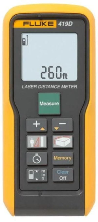 FLUKE 419D LASER DISTANCE METER (80 M) 