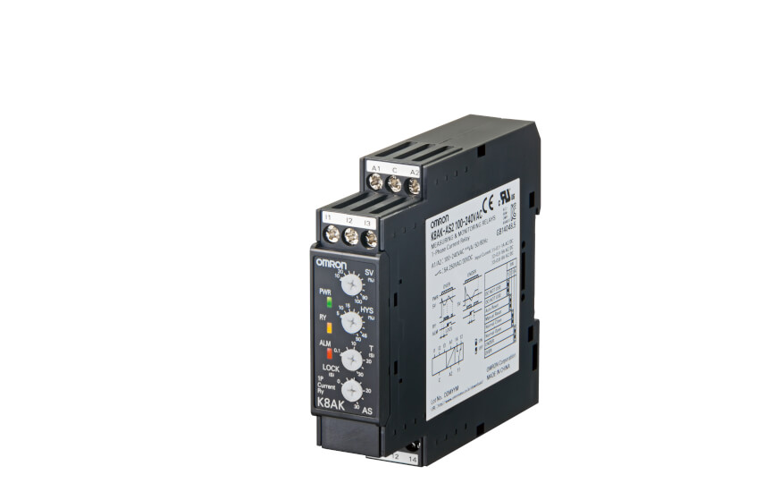 omron k8ak-as ideal for current monitoring for industrial facilities and equipment. monitor for overcurren