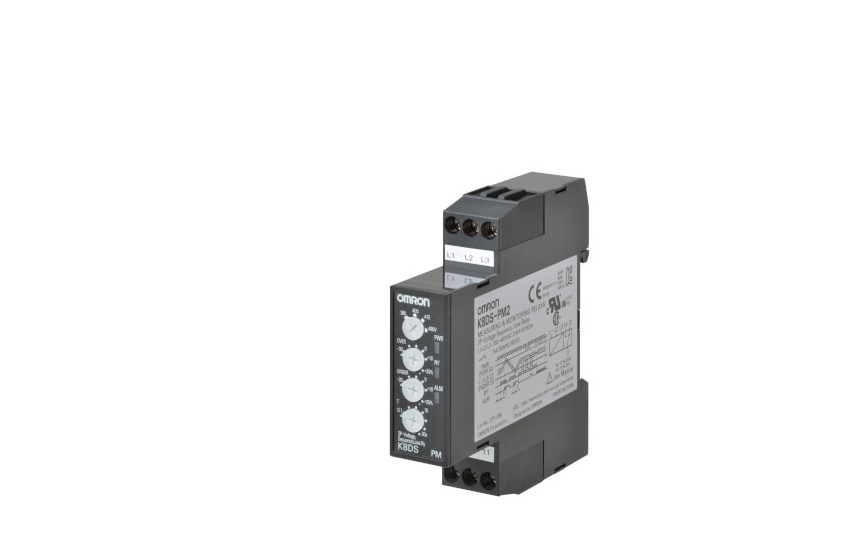 Omron K8DS-PM Ideal for Monitoring 3-phase Power Supplies for Industrial Facilities and Equipment. 17.5 mm