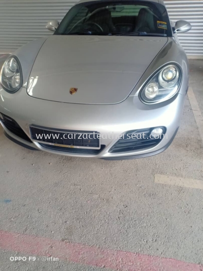 PORSCHE CAYMAN REAR BOOT REPLACE FABRIC