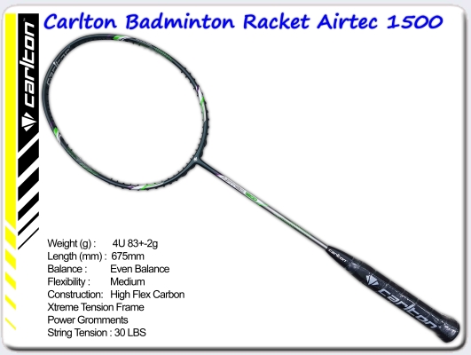 Carlton Badminton Racket Airtec 1500