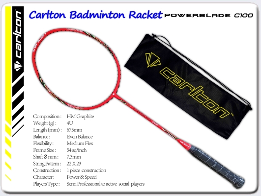 Carlton Badminton Racket Powerblade C100