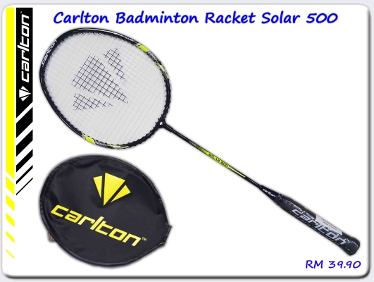 Carlton Badminton Racket Solar 500 Black