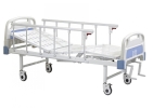 2 Function Manual Bed + Mattress (RM1988) Manual Hospital Bed HOME CARE HOSPITAL BED