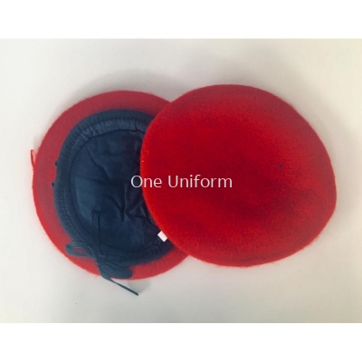 ACSC08 Wool Beret Merah