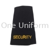 SC03 Epaulette Hitam Accessories