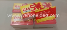 RM5 Voucher Card Voucher/ Promotion Card Name Card Offset & Digital Print