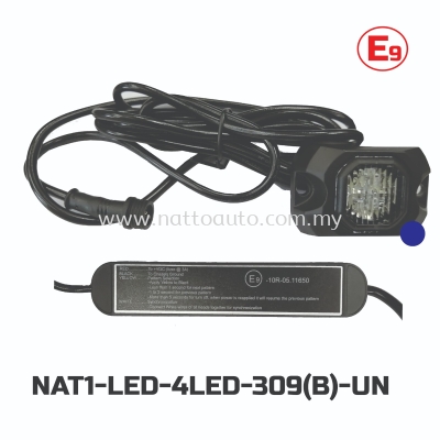 LED STROBE LIGHT(4LED)309 RED