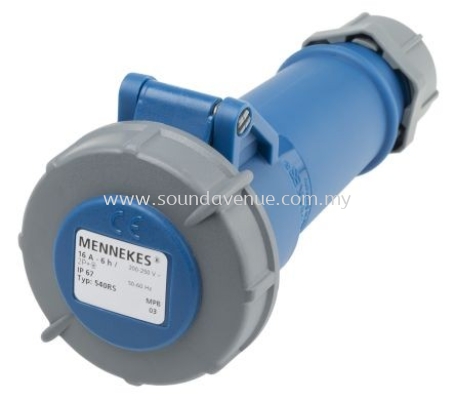 Mennekes 540, Connector AM-TOP 16A 3p 6H, IP67