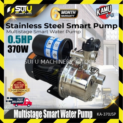 KAMU KA-370JSP / KA370JSP 0.5HP Stainless Steel Multistage Smart Water Pump