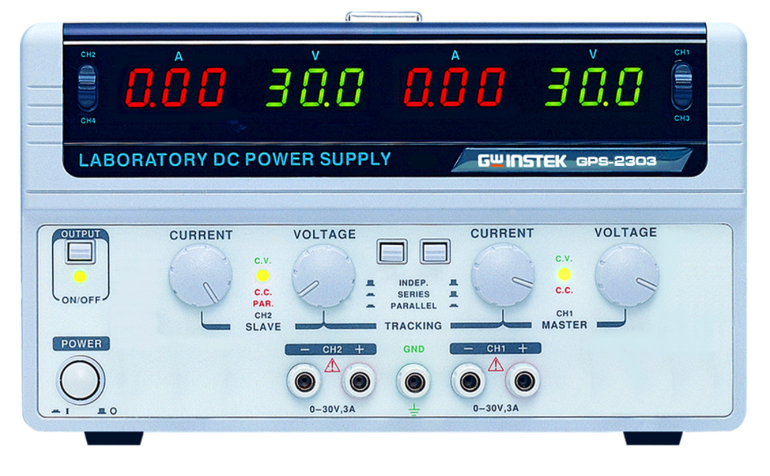 gw instek gps-x303 series multiple output linear d.c. power supply