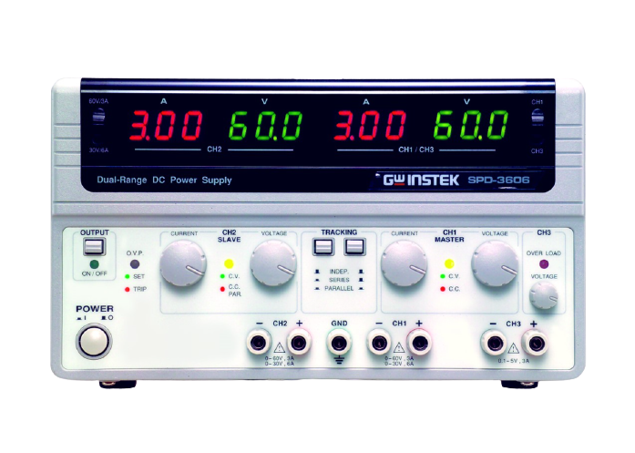gw instek spd-3606 multiple output dual range d.c. power supply