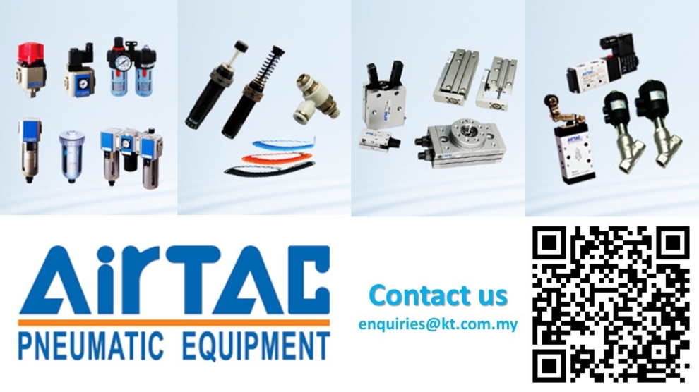 Airtac Pneumatic equipments, actuators, control components, air preparation products, and accessorie