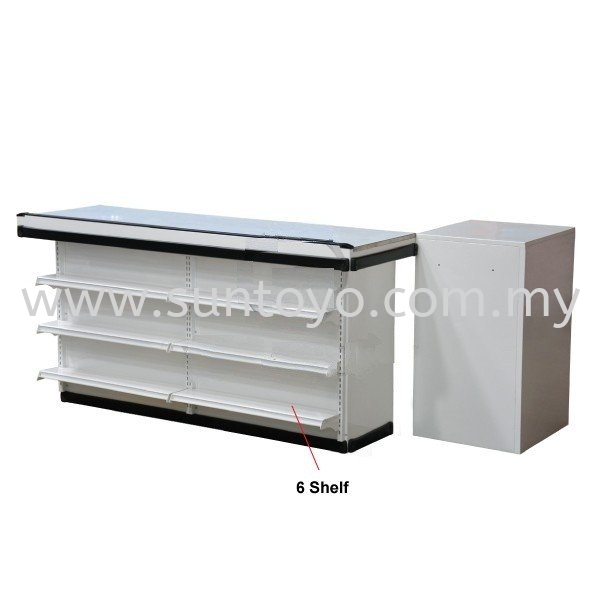 Stainless Steel Top Cashier Counter Cashier Counter Retail 