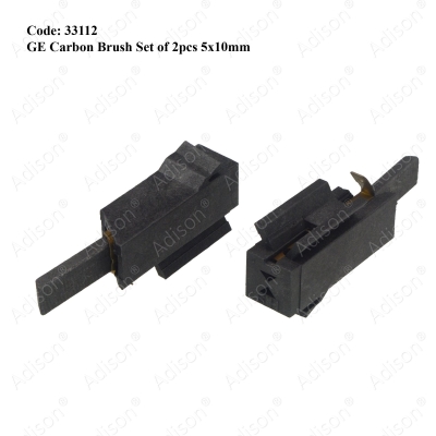 Code: 33112 GE Carbon Brush 2pc Set 5x10mm