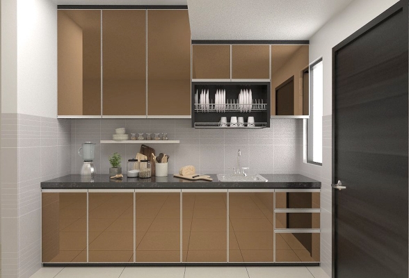 Aluminum Kitchen Cabinet