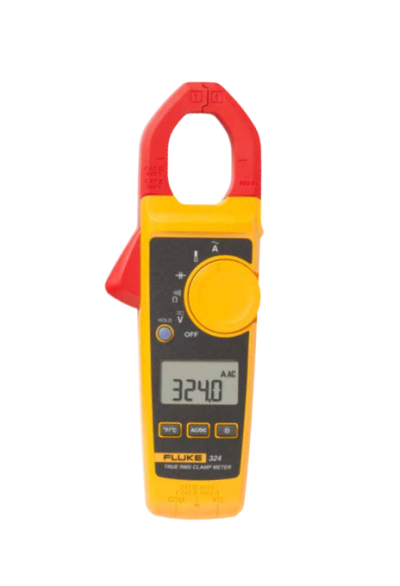 FLUKE 324 True-RMS Clamp Meter with Temperature & Capacitance