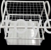 Broom Rack Wire Mesh Display Offer Bin and Wire Works