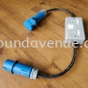 Mennekes 16a plug and connector with 13a switch socket Power Cable & Accessories