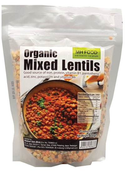 Organic Mixed Lentils