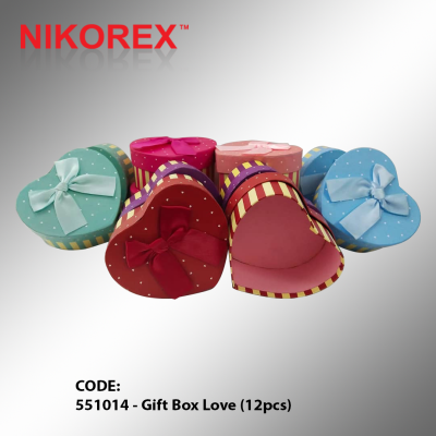 551014 - Gift Box Love (12pcs)