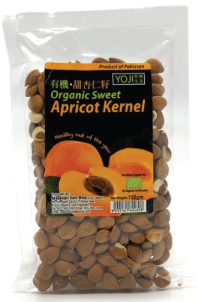 Organic Sweet Apricot Kernel