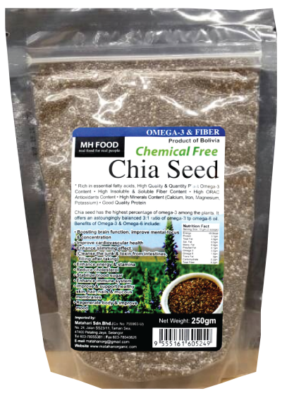 Chemical Free Black Chia Seed