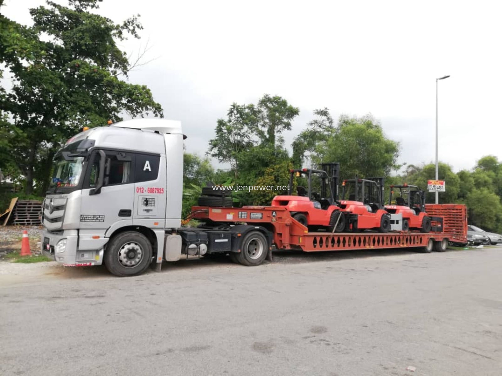 Low Loader Deliver Forklift