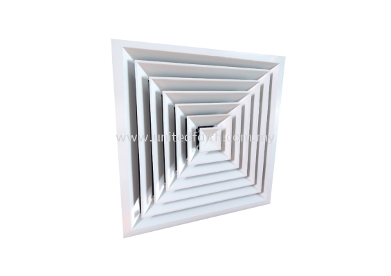 4-way Ceiling Air Diffuser SQ-A / SQ-G