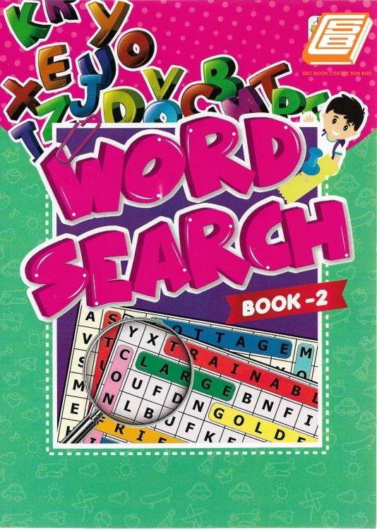 word search book - 2 