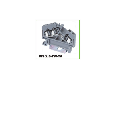 DEGSON - WS2.5-TW-TA DIN RAIL TERMINAL BLOCK