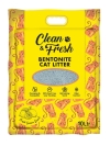 60115 Clean & Fresh 10L Cat Litter - Lemon Clean & Fresh Cat Litter