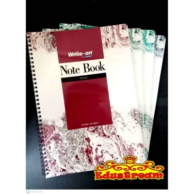 Campap Write-On Note book A4 70GSM 50 Sheet with Ring