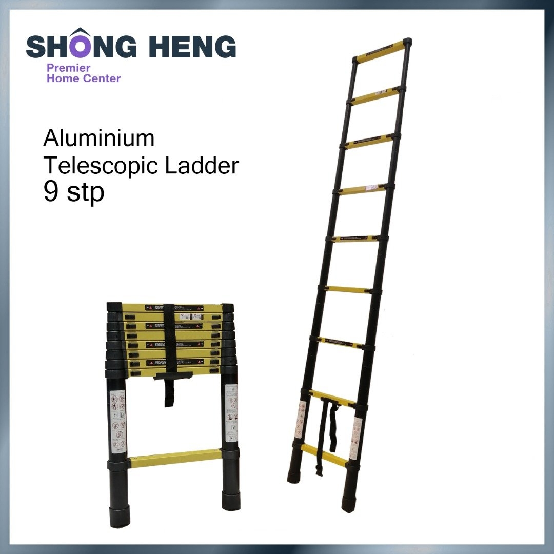 TELESCOPIC MULTIPURPOSE LADDER KME1026Y -MAX. LENGTH ( 2.6M) ( 9 STEP)