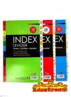 UNI PAPER COLOUR INDEX DIVIDER ( 12 / 20 / 31 SHEETS ) Labels Paper Product Stationery & Craft