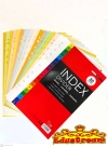 UNI PAPER COLOUR INDEX DIVIDER ( 12 / 20 / 31 SHEETS ) Labels Paper Product Stationery & Craft