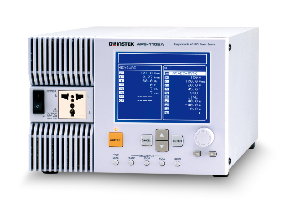 gw instek aps-1102a programmable ac/dc power supply