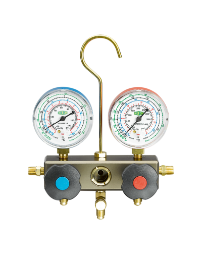 BM2-8-DS-R407C REFCO Manifold Set (R134A/404A/407C)