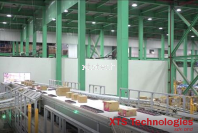 Express High Output Logistic Distribution System Center